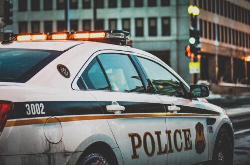 Photo police car